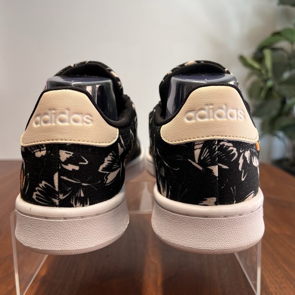 Rare 🦋 Adidas Farm Rio Sz 10 Butterfly Women Canvas Shoe Court Sneaker Designer - Picture 4 of 7